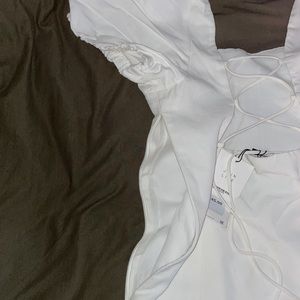 ZARA open back mini dress